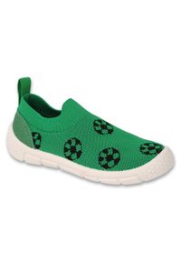 Befado obuwie dziecięce 102X015 zielone. Kolor: zielony #1