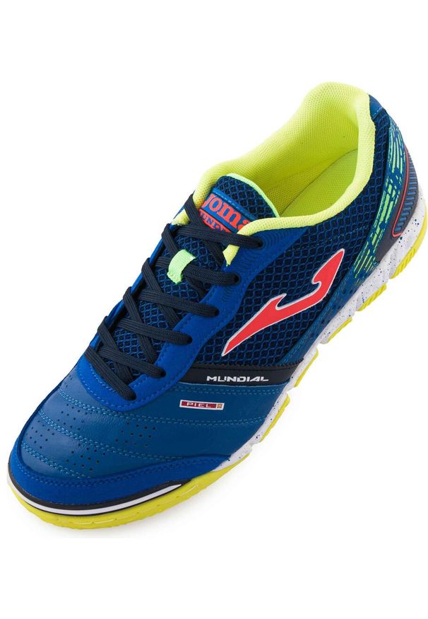 Joma Mundial Royal Indoor – Buty halowe rozmiar 43. Kolor: wielokolorowy, niebieski, żółty, zielony. Sport: fitness