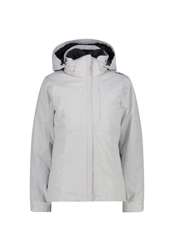 Kurtka damska turystyczna CMP. Kolor: szary, wielokolorowy, czarny. Materiał: softshell. Sport: turystyka piesza