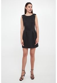 Elisabetta Franchi - Sukienka lniana ELISABETTA FRANCHI. Materiał: len