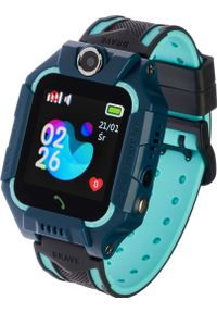 GARETT - Smartwatch Garett Kids Play Czarno-zielony (5903246284584). Rodzaj zegarka: smartwatch. Kolor: czarny, zielony, wielokolorowy #1
