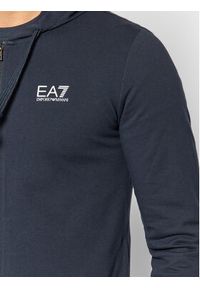 EA7 Emporio Armani Bluza 8NPM03 PJ05Z 1578 Granatowy Regular Fit. Kolor: niebieski. Materiał: bawełna #3