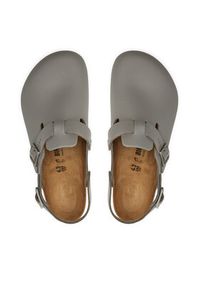 Birkenstock Sandały Tokio Pro Le 1026055 Szary. Kolor: szary. Materiał: skóra