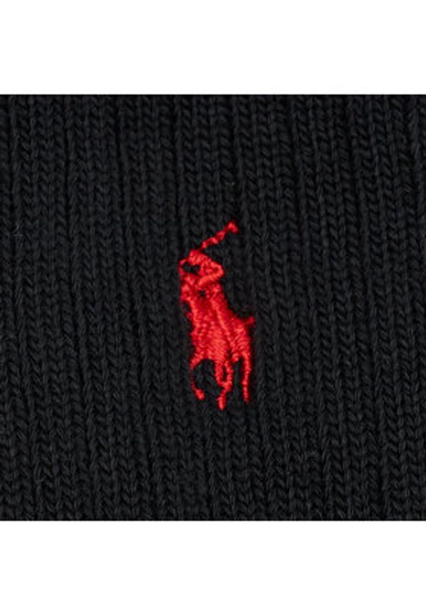 Polo Ralph Lauren Skarpety Wysokie Męskie 449876014001 Czarny. Kolor: czarny. Materiał: bawełna