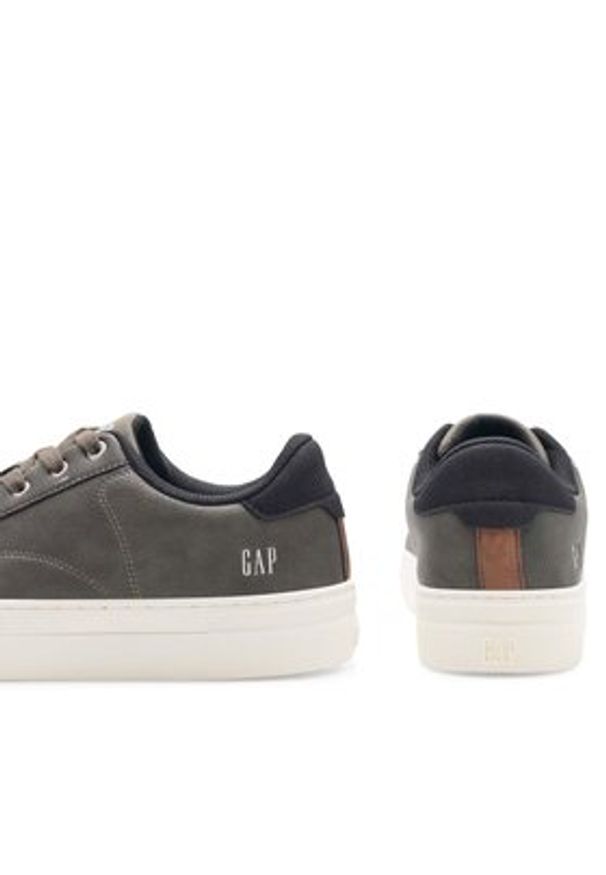 GAP - Gap Sneakersy GAA004F5SMOLVEGP Khaki. Kolor: brązowy. Materiał: syntetyk