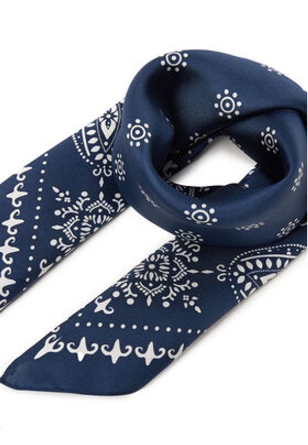 Weekend Max Mara Chusta Siam 2525546054 Granatowy. Kolor: niebieski. Materiał: jedwab