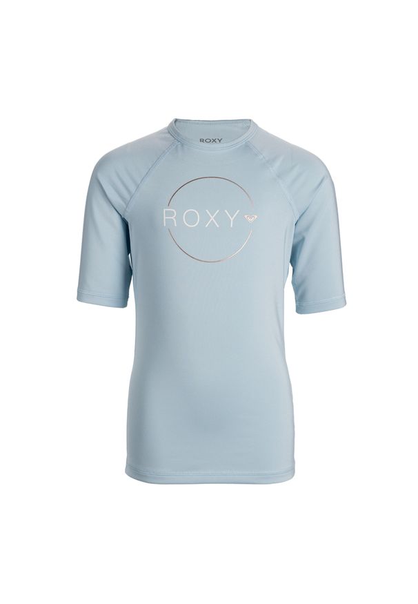 Roxy - Koszulka do pływania dziecięca ROXY Beach Class. Kolor: niebieski. Sport: pływanie