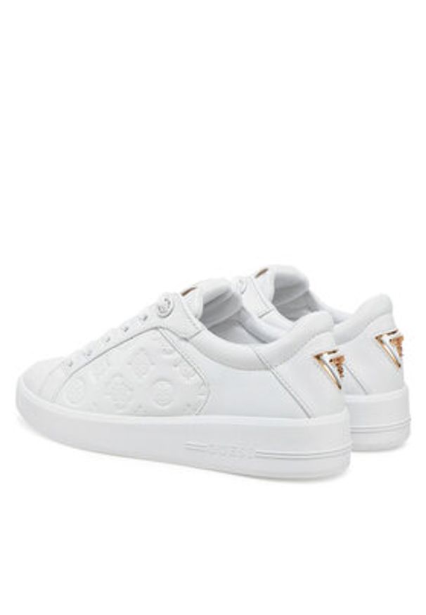Guess Sneakersy FLJRON FAL12 Biały. Kolor: biały. Materiał: skóra