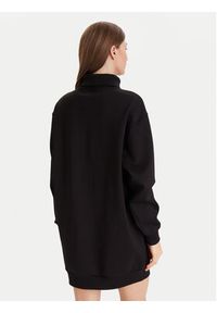 Guess Sukienka codzienna V5YK07 KCX22 Czarny Regular Fit. Okazja: na co dzień. Kolor: czarny. Materiał: syntetyk. Typ sukienki: proste. Styl: casual