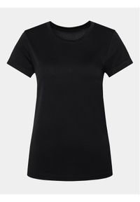 Athlecia T-Shirt Julee W Loose Fit S/S Seamless Tee EA203447 Czarny Regular Fit. Kolor: czarny. Materiał: syntetyk #1