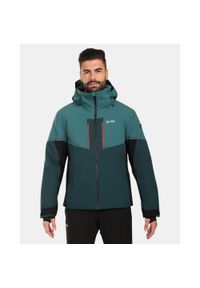 Męska kurtka narciarska Kilpi TONNSI-M. Kolor: zielony. Sezon: zima. Sport: narciarstwo #1