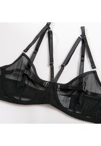 Intica - Komplet bielizny z koronką na specjalne okazje Sylvia. Kolor: czarny. Materiał: koronka. Wzór: koronka #8