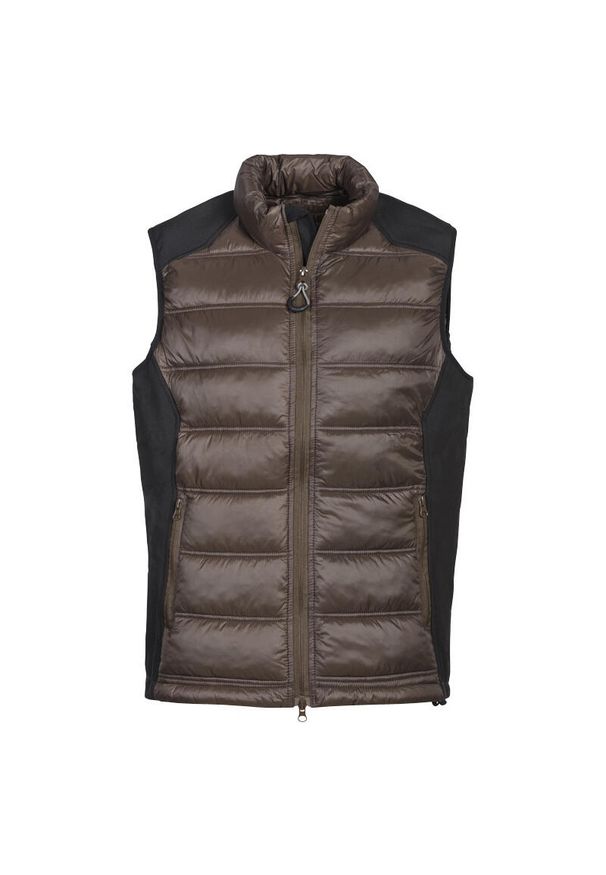 IDAHO - Kurtka puchowa bez rękawów Idaho Nevada. Kolor: brązowy. Materiał: puch. Długość rękawa: bez rękawów. Sport: outdoor