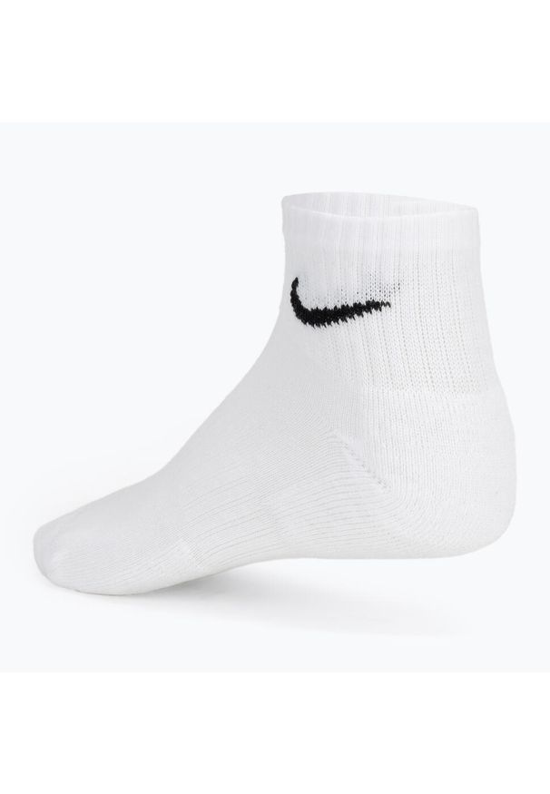 Skarpety Nike Everyday Cushioned Ankle. Kolor: biały. Sport: fitness