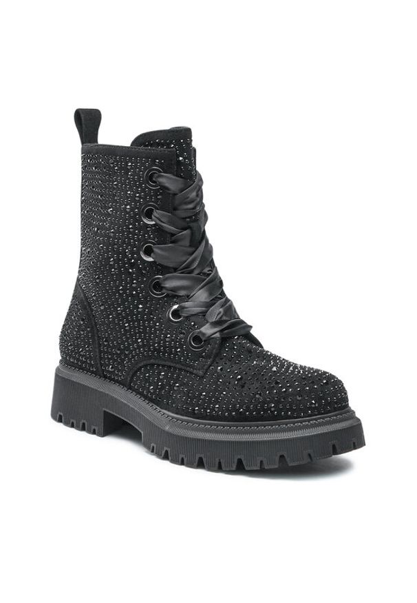 Jenny Fairy Trapery WS5875-18 Czarny. Kolor: czarny. Materiał: materiał