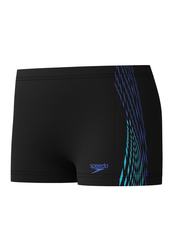 Kąpielówki chłopięce spodenki kąpielowe Speedo Plastisol. Kolor: niebieski, wielokolorowy, czarny