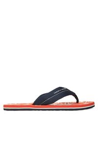 TOMMY HILFIGER - Japonki Tommy Hilfiger. Kolor: niebieski. Wzór: nadruk