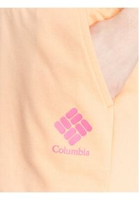 columbia - Columbia Szorty sportowe Logo™ III French Terry 2032881 Pomarańczowy Regular Fit. Kolor: pomarańczowy. Materiał: bawełna #4