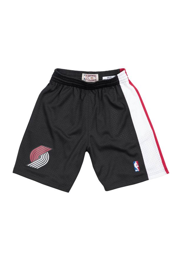 Mitchell & Ness - Swingman krótki Portland Trail Blazers. Kolor: czarny. Długość: krótkie. Sport: koszykówka
