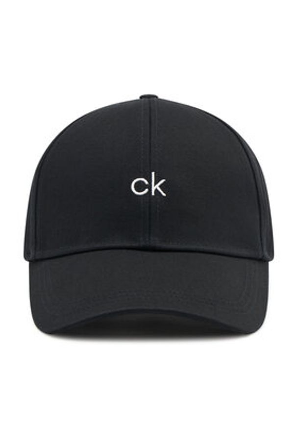 Calvin Klein Czapka z daszkiem Ck Center Cap K50K506087 Czarny. Kolor: czarny. Materiał: materiał