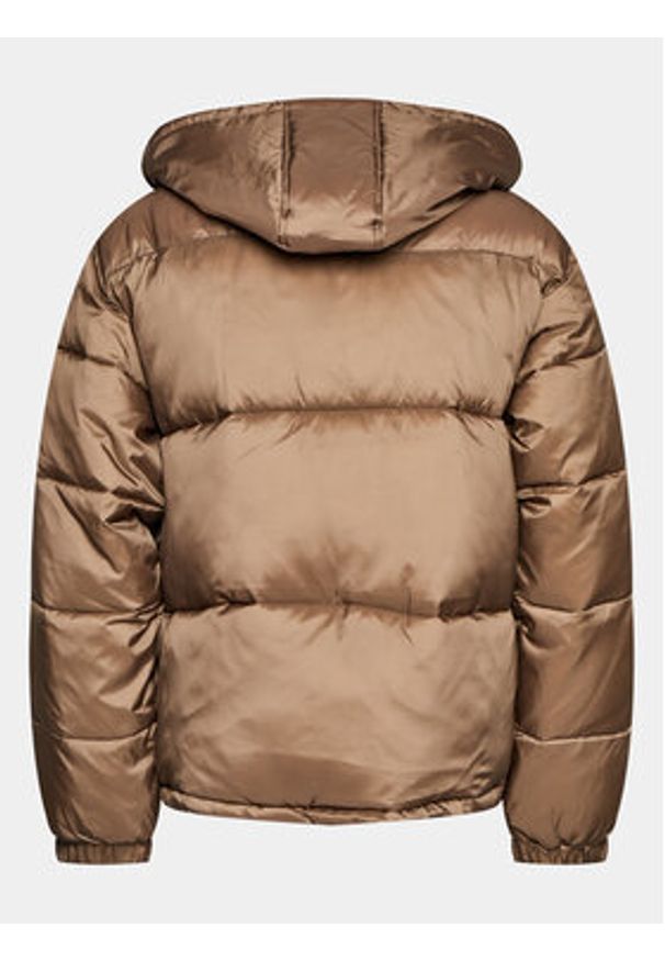 Redefined Rebel Kurtka puchowa 225067 Brązowy Regular Fit. Kolor: brązowy. Materiał: syntetyk