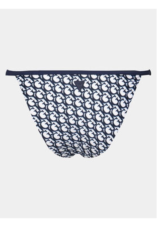 Guess Dół od bikini E4GO23 MC04R Niebieski. Kolor: niebieski. Materiał: syntetyk