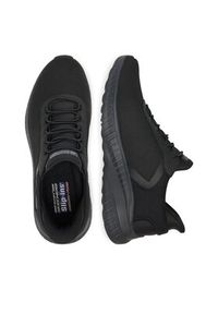 skechers - Skechers Sneakersy SLIP INS BOBS SPORT SQUAD 118303 BBK Czarny. Kolor: czarny. Materiał: materiał. Model: Skechers Sport #3