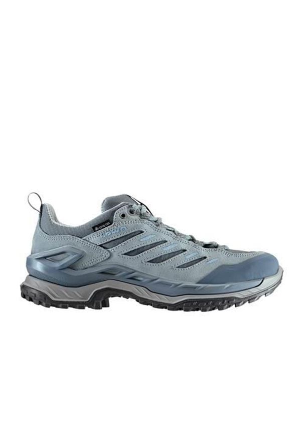 Buty trekkingowe damskie Lowa Innovo Low Gtx. Zapięcie: sznurówki. Kolor: szary. Materiał: materiał, syntetyk, tkanina. Szerokość cholewki: normalna