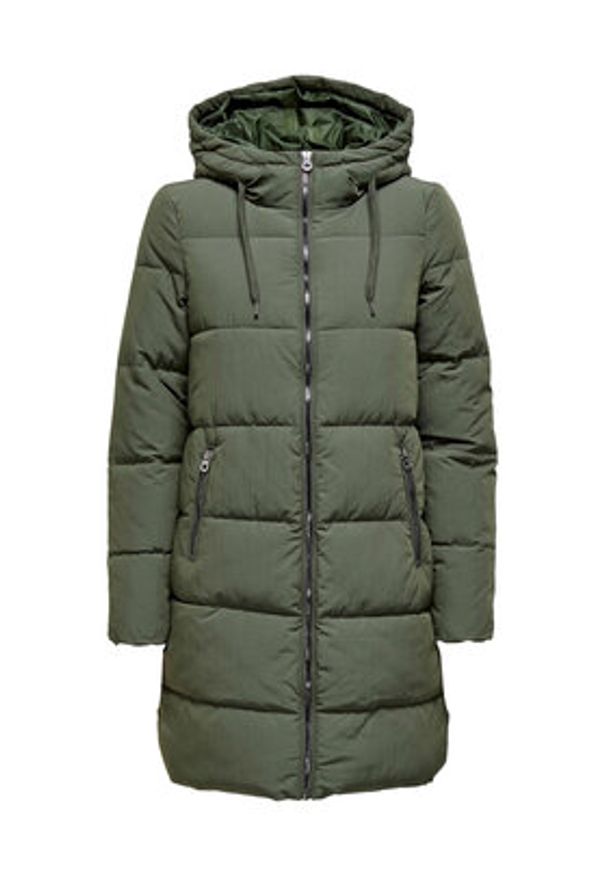 only - ONLY Kurtka zimowa 15205369 Zielony Regular Fit. Kolor: zielony. Materiał: syntetyk. Sezon: zima