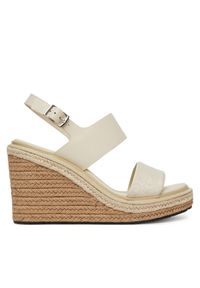 Espadryle Calvin Klein. Kolor: biały