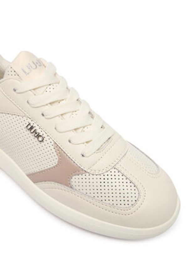 Liu Jo Sneakersy BA6051 PX246 Biały. Kolor: biały. Materiał: skóra