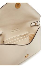 Pinko - PINKO Torebka Flat Purse Mini AI 25-26 PCPL 105347 A0F1 Écru. Materiał: skórzane