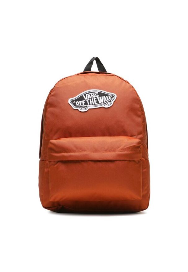 Vans Plecak Wm Realm Backpack VN0A3UI6CKN1 Brązowy. Kolor: brązowy. Materiał: materiał