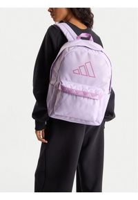 Adidas - adidas Plecak adidas Classic Tape JX9076 Fioletowy. Kolor: fioletowy. Materiał: materiał #1