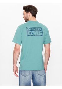 Converse T-Shirt Cons 10021134-A15 Zielony Regular Fit. Kolor: zielony. Materiał: bawełna
