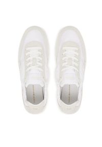 TOMMY HILFIGER - Tommy Hilfiger Sneakersy Th Heritage Nylon Sneaker FW0FW09405 Biały. Kolor: biały. Materiał: zamsz, skóra #5