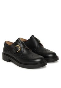 Pollini Oxfordy SA10263G0NTC0000 Czarny. Kolor: czarny. Materiał: skóra #5