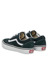 Vans Tenisówki Old Skool VN000D7ZPRM1 Zielony. Kolor: zielony. Materiał: materiał #2