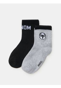 Sinsay - Skarpetki Venom 2 pack - czarny. Kolor: czarny #1