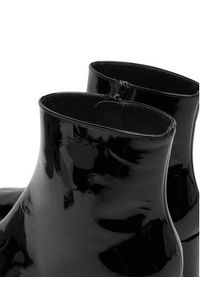 HÖGL Botki 0-184104-01000 Czarny. Kolor: czarny. Materiał: skóra, lakier #4