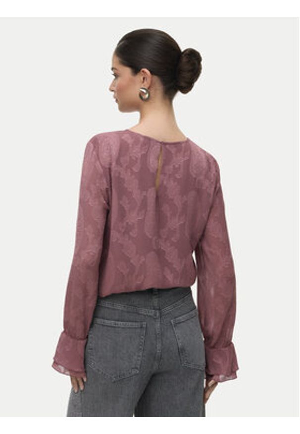 Vero Moda Bluzka Mishi 10335512 Różowy Regular Fit. Kolor: różowy. Materiał: syntetyk