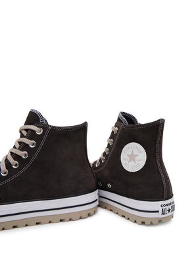 Converse Trampki Chuck Taylor All Star City Trek Suede A10570C Brązowy. Kolor: brązowy. Materiał: zamsz, skóra