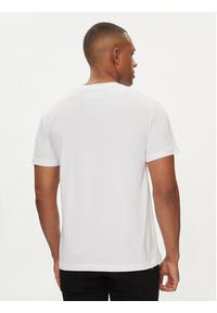Versace Jeans Couture T-Shirt 76GAHT00 Biały Regular Fit. Kolor: biały. Materiał: bawełna #4