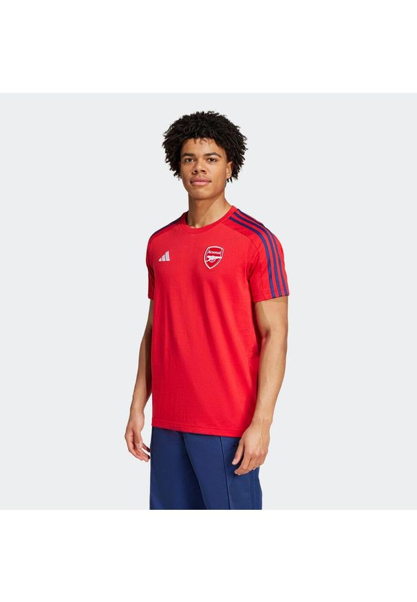 DOUBLE D - Koszulka piłkarska ADIDAS Arsenal sezon 25/26. Materiał: prążkowany. Sport: piłka nożna