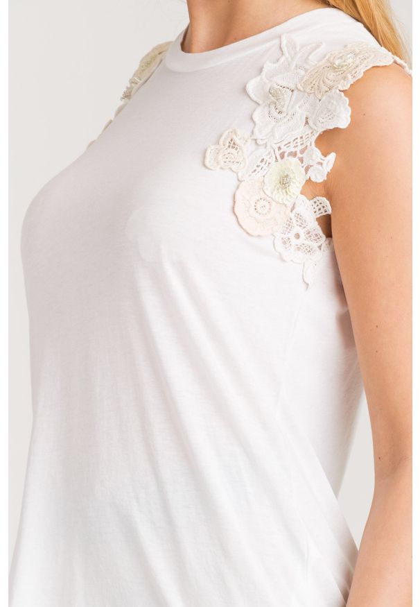 TwinSet - BLUZKA Twinset. Styl: elegancki, rockowy
