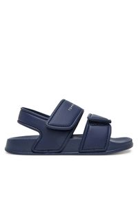 TOMMY HILFIGER - Sandały Tommy Hilfiger. Kolor: niebieski
