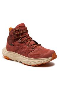 HOKA - Hoka Trekkingi Anacapa 2 Mid Gtx GORE-TEX 1142831 Czerwony. Kolor: czerwony. Materiał: nubuk, skóra