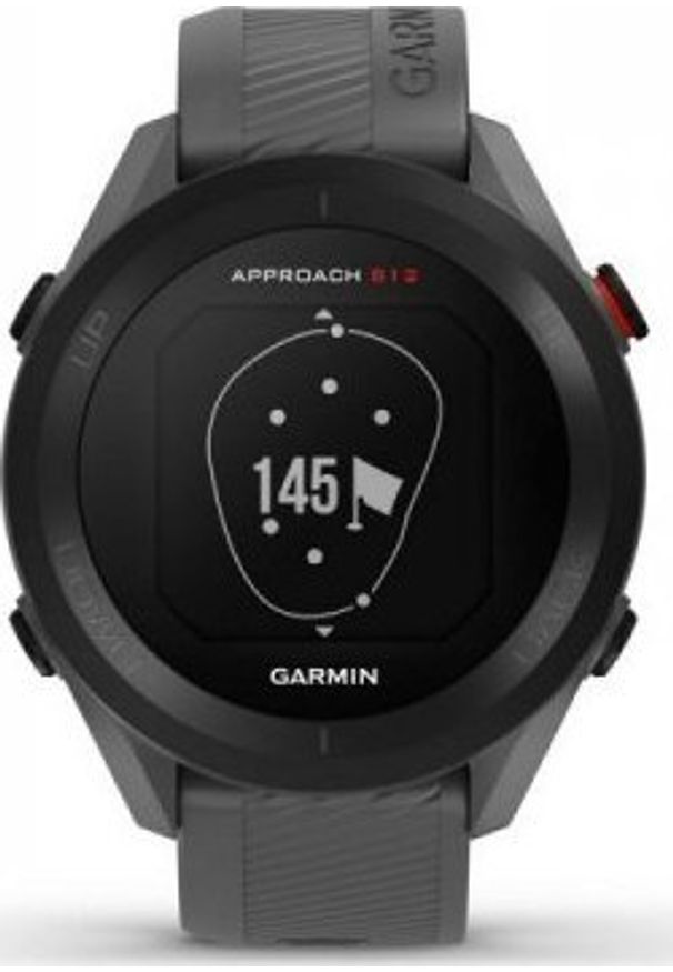 GARMIN - Zegarek sportowy Garmin Approach S12 Szary (010-02472-13). Kolor: szary. Styl: sportowy