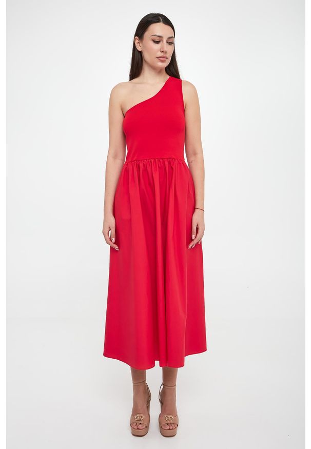 Twinset Milano - Sukienka na jedno ramię TWINSET