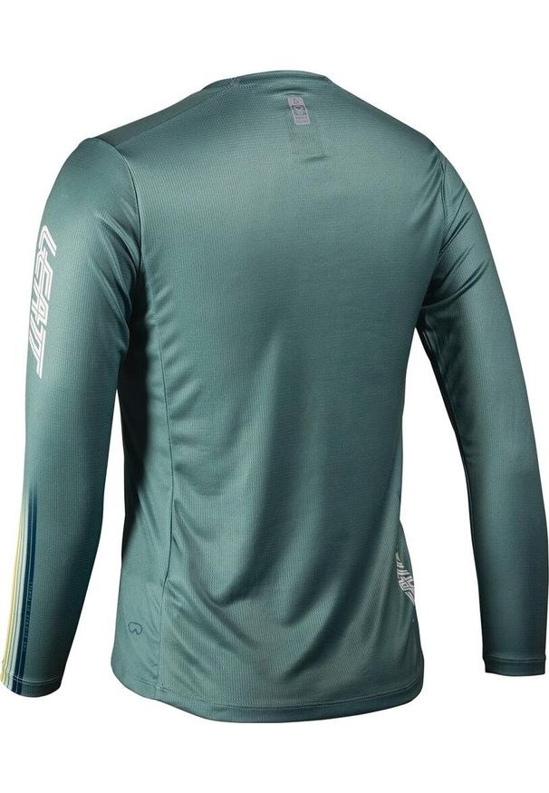LEATT - Bluza rowerowa damska Leatt Jersey MTB Enduro 4.0. Kolor: niebieski. Materiał: jersey